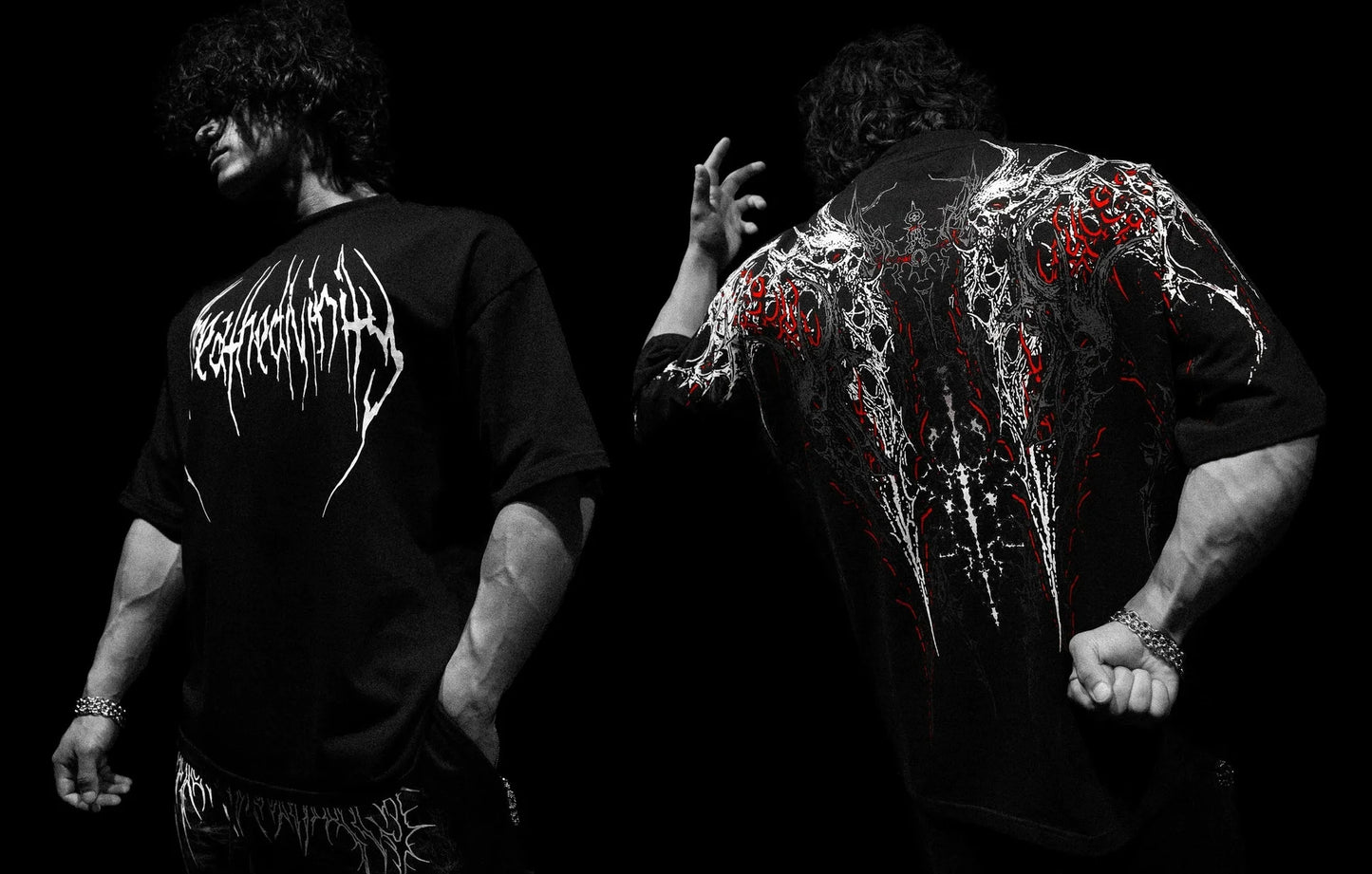 Breathedivinity American-style loose-fitting fitness cotton t-shirt