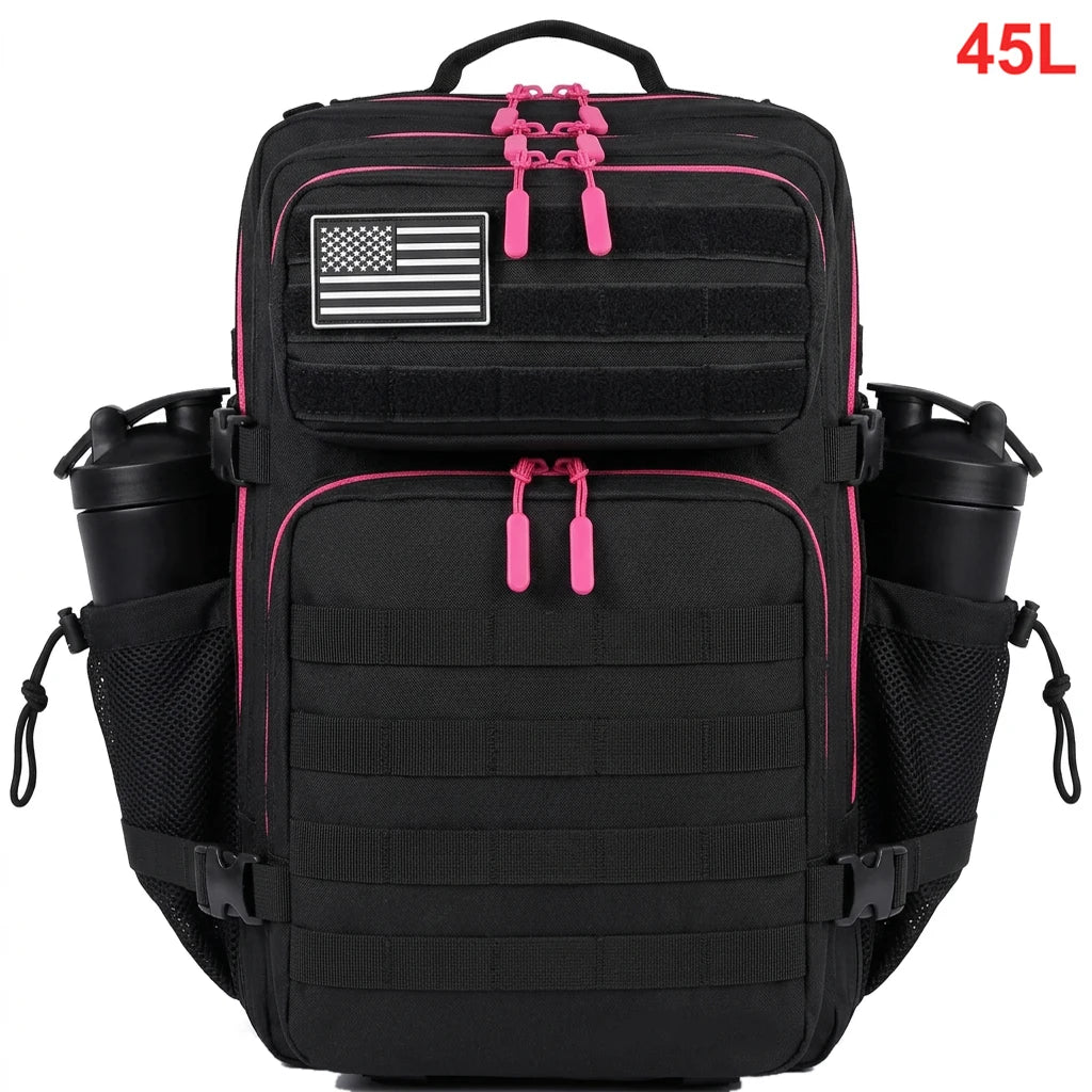 Apex Ritual 45L Tactical Backpack – Waterproof Sports, Travel & Hiking Rucksack