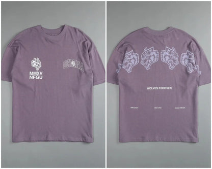 Apex Ritual – 純綿半袖プリントカップルTシャツ – 男女兼用フィットネススポーツウェア