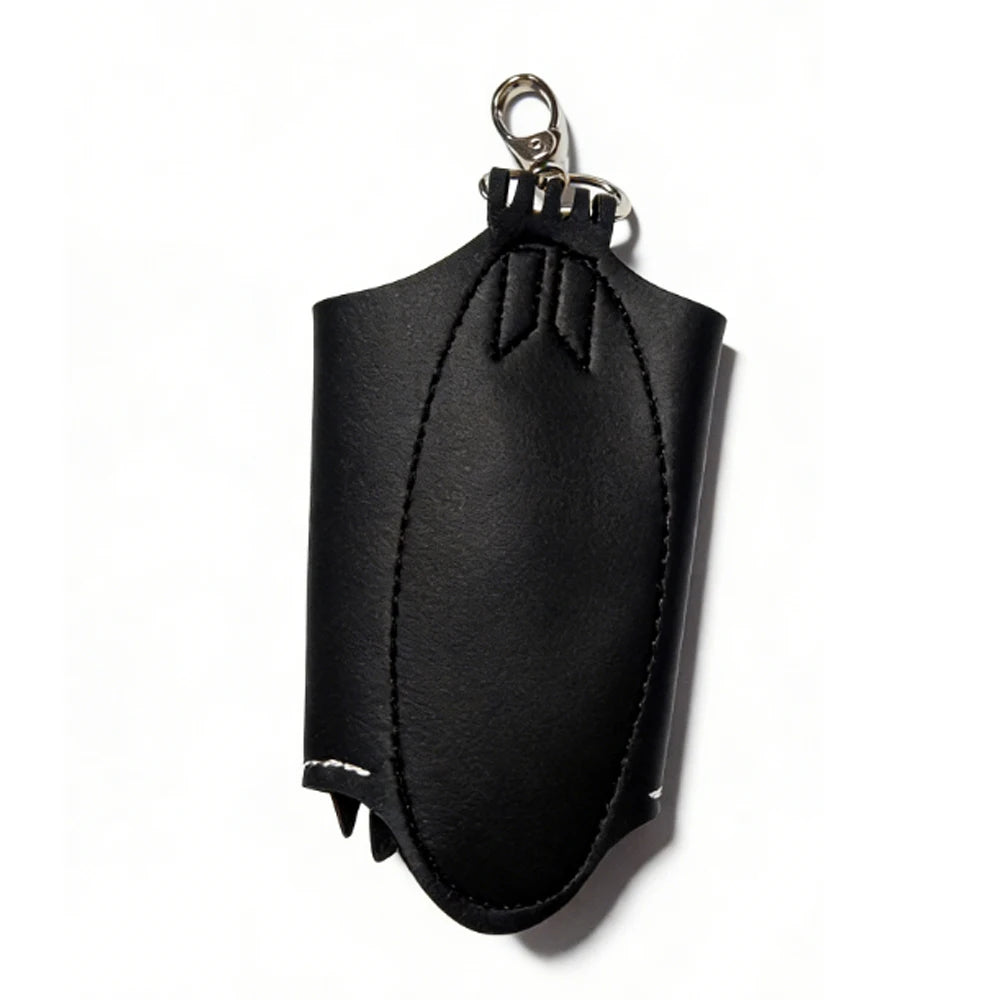 Coin Purse PU Leather Bat Gothic Bag Keychain Change Purse with Foldable Wings for Outdoor Shopping Travel Work School Events