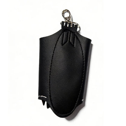 Coin Purse PU Leather Bat Gothic Bag Keychain Change Purse with Foldable Wings for Outdoor Shopping Travel Work School Events