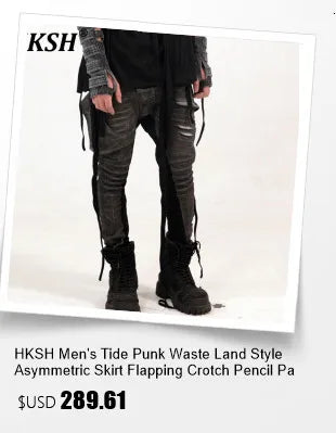 HKSH RO 2025 Summer New Man Dark Tide Chic Tank Top Ultra-thin Transparent Sleeveless Sweatshirt Wool Fashion Vest Trendy HK4911