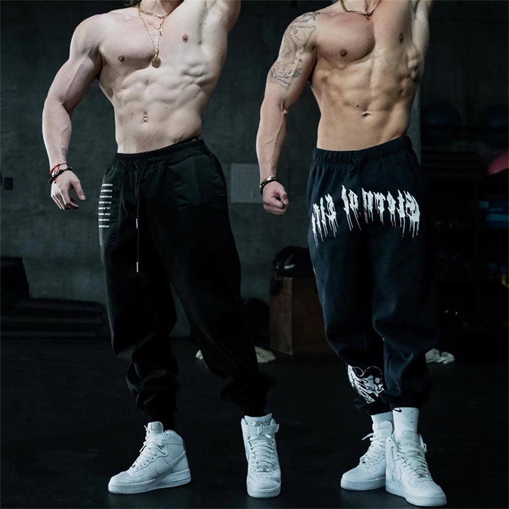 Apex Ritual Men's Gym Joggers – Cotton Streetwear Sweatpants