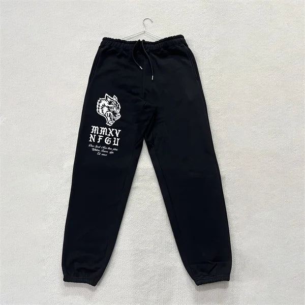 DARC SPORT ankle-length sweatpants, American-style fleece pants, fall/winter fitness training pants, men's and women's matching