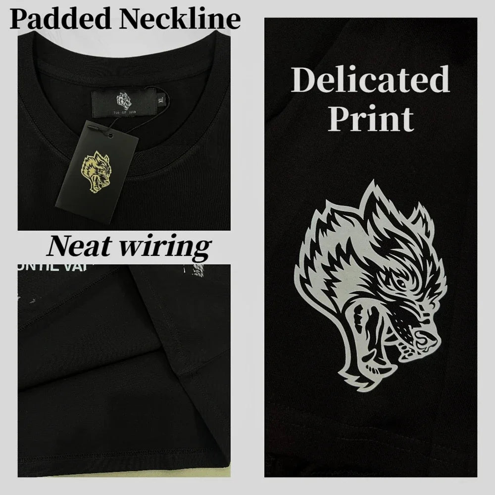 Women's Wolf Graphic Cotton Training T-Shirt