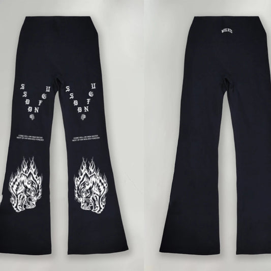 DARC SPORT Yoga Flare Pants - Summer Quick-Drying Wide Leg Pants with Tight - APEX RITUAL women's pants