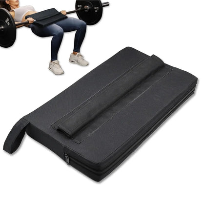 Square Hip Thrust Pad Protective Extra Thick foam pad for Barbell Weightlifting Hip Thrusts and Glute Bridges Workouts Home Gym