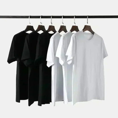 Harajuku Streetwear Hip Hop Men's Tattoo Chicano Front Fross Short Sleeve T-shirt Personality Gangster West Coast Streetwear