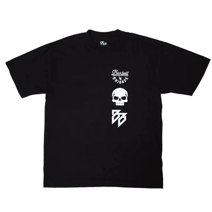 Clearance Sale BARBELL Men Running Sport Cotton T-shirt Gym Fitness Skull Print Shirt Summer Jogging Training Tee Tops