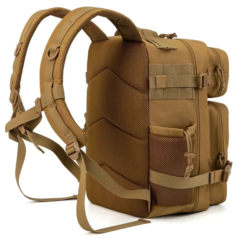 Apex Ritual – タクティカルMOLLEバックパック 25L/45L – ミリタリースタイル ジム＆アウトドア ハイキングリュックサック
